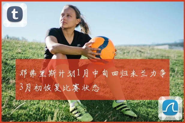 邓弗里斯计划1月中旬回归米兰力争3月初恢复比赛状态