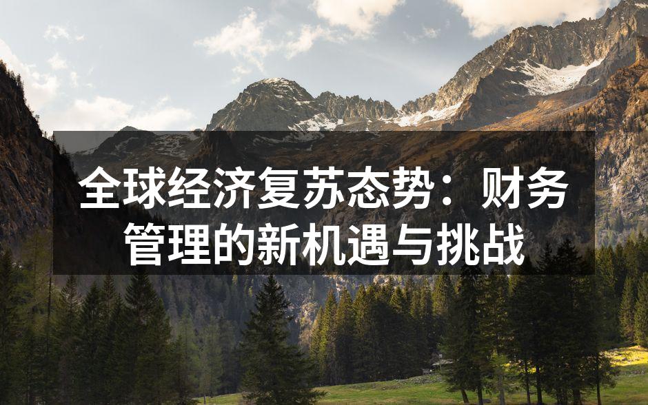 全球经济复苏趋势分析